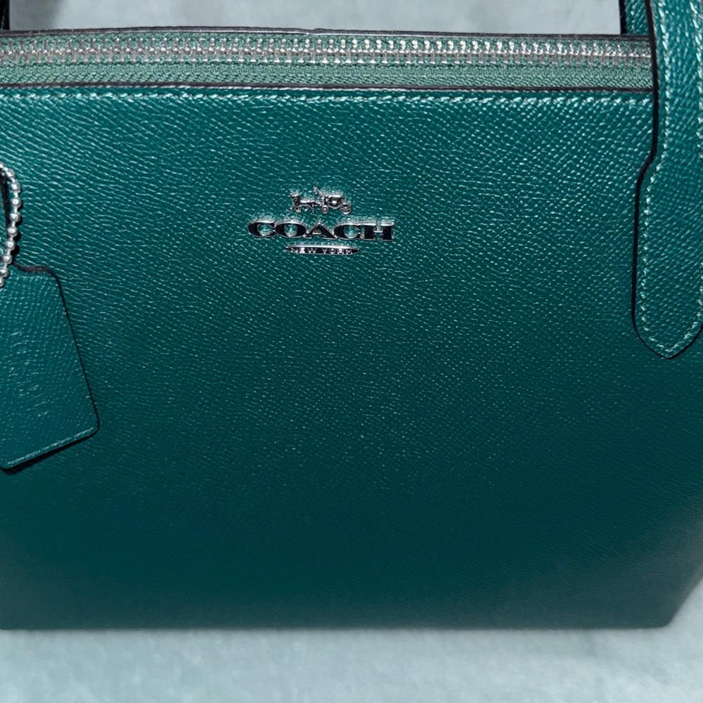 Coach Emerald Green Tote Bag - Picture 4 of 17